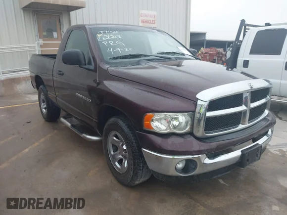 ✅ 2004 Dodge 1500 ST • VIN: 1D7HA16N24J262228 • Лот: 42010087. Опубликован ранее на IAAI с пробегом Не указан. Бесплатный доступ к архиву аукционных продаж из США и подробный отчёт об истории автомобиля на DreamBid. Изображение 1.