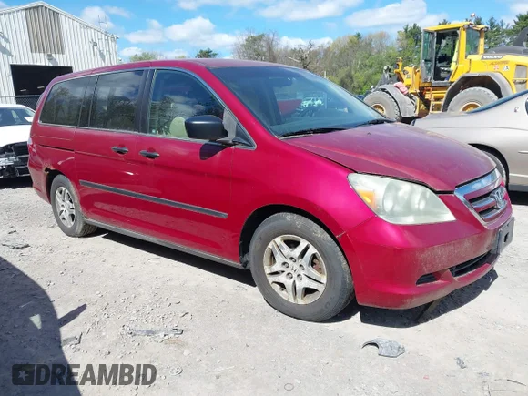 ✅ 2006 Honda Odyssey LX • VIN: 5FNRL38286B031805 • Lot: 45086726. Wystawiony na IAAI z przebiegiem 219 302 mil. Bezpłatny archiwum sprzedaży aukcyjnych z USA i szczegółowy raport historii pojazdu na DreamBid. Zdjęcie 1.