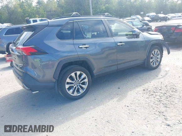 ✅ 2019 Toyota RAV4 Limited • VIN: JTMN1RFV2KD008221 • Lot: 43239401. Wystawiony na IAAI z przebiegiem 116 010 mil. Bezpłatny archiwum sprzedaży aukcyjnych z USA i szczegółowy raport historii pojazdu na DreamBid. Zdjęcie 4.