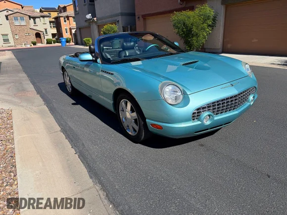 ✅ 2002 Ford Thunderbird Hardtop Premium • VIN: 1FAHP60A52Y116668 • Lot: 79133135. Listed on Copart with 48,633 mi. Free auction sales archive from the USA and detailed vehicle history report at DreamBid. Image 1.