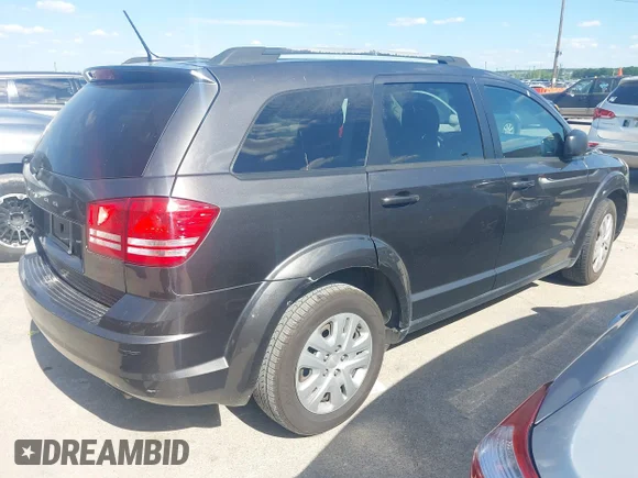 ✅ 2017 Dodge Journey SE • VIN: 3C4PDCAB1HT691381 • Лот: 44813913. Опубліковано раніше на IAAI з пробігом 108 929 миль. Безкоштовний доступ до архіву аукціонних продажів зі США та докладний звіт про історію автомобіля на DreamBid. Зображення 4.