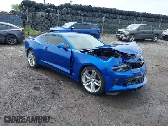 ✅ 2016 Chevrolet Camaro 2LT • VIN: 1G1FD1RS5G0185500 • Lot: 45222988. Wystawiony na IAAI z przebiegiem 22 086 mil. Bezpłatny archiwum sprzedaży aukcyjnych z USA i szczegółowy raport historii pojazdu na DreamBid. Zdjęcie 1.