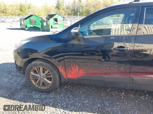 ✅ 2014 Hyundai Tucson Walking Dead Edition • VIN: KM8JUCAG4EU940545 • Lot: 45026078. Wystawiony na IAAI z przebiegiem 147 442 mil. Bezpłatny archiwum sprzedaży aukcyjnych z USA i szczegółowy raport historii pojazdu na DreamBid. Zdjęcie 6.