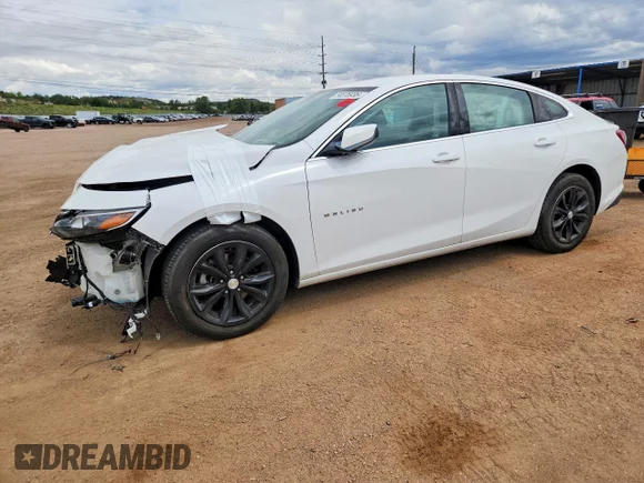 ✅ 2020 Chevrolet Malibu LT • VIN: 1G1ZD5ST3LF119607 • Lot: 54876936. Listed on Copart with Not provided. Free auction sales archive from the USA and detailed vehicle history report at DreamBid. Image 1.