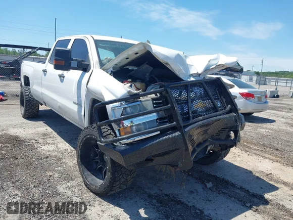 ✅ 2016 Chevrolet Silverado 2500HD Work Truck • VIN: 1GC1KUE88GF104926 • Lot: 45059449. Listed on IAAI with 264,953 mi. Free auction sales archive from the USA and detailed vehicle history report at DreamBid. Image 1.