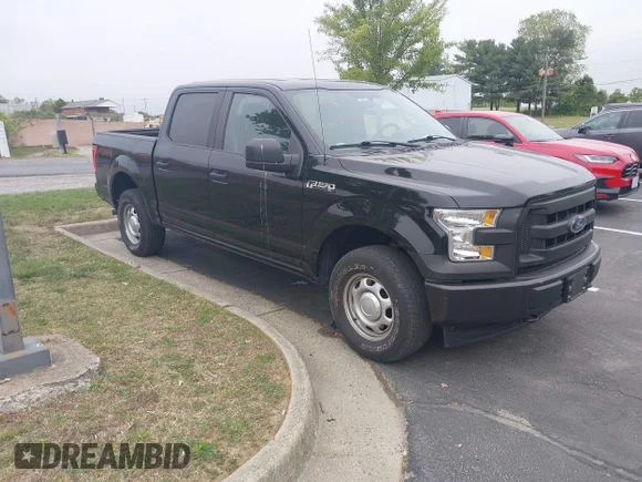 ✅ 2017 Ford F-150 XLT • VIN: 1FTEW1E82HKE26152 • Lot: 44998820. Listed on IAAI with 55,540 mi. Free auction sales archive from the USA and detailed vehicle history report at DreamBid. Image 1.