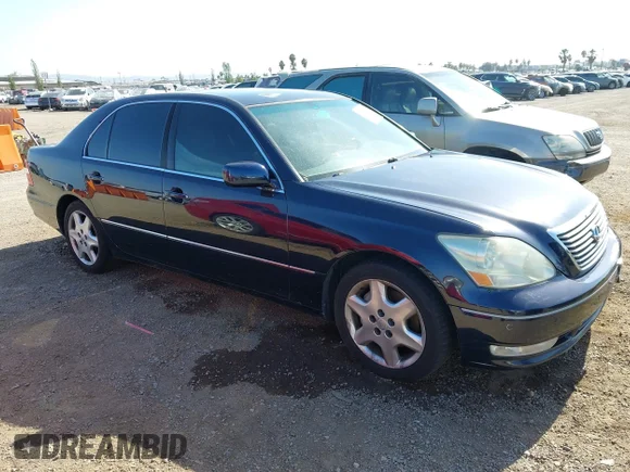 ✅ 2004 Lexus LS 430 • VIN: JTHBN36FX40144456 • Lot: 45290000. Listed on IAAI with 153,795 mi. Free auction sales archive from the USA and detailed vehicle history report at DreamBid. Image 1.