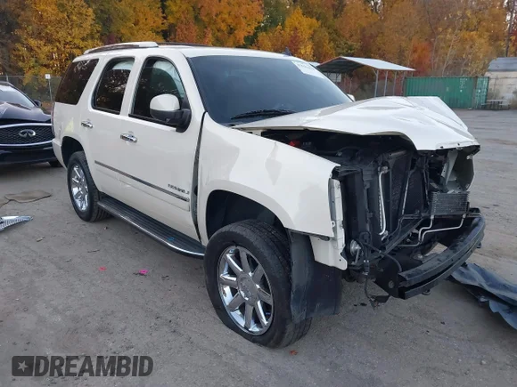 ✅ 2013 GMC Yukon Denali • VIN: 1GKS1EEF1DR276449 • Lot: 43621498. Listed on IAAI with 144,721 mi. Free auction sales archive from the USA and detailed vehicle history report at DreamBid. Image 1.