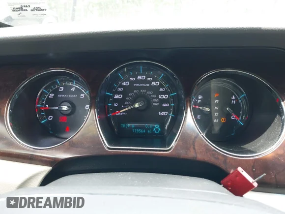 ✅ 2011 Ford Taurus SEL • VIN: 1FAHP2EW3BG142463 • Lot: 45316959. Listed on IAAI with 119,564 mi. Free auction sales archive from the USA and detailed vehicle history report at DreamBid. Image 7.