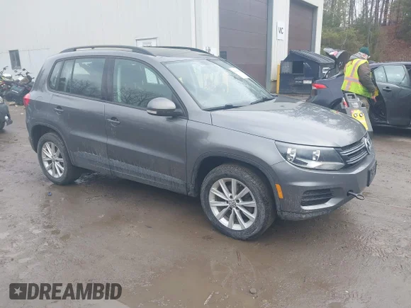 ✅ 2018 Volkswagen Tiguan • VIN: WVGBV7AXXJK003732 • Lot: 44784059. Wystawiony na IAAI z przebiegiem 37 025 mil. Bezpłatny archiwum sprzedaży aukcyjnych z USA i szczegółowy raport historii pojazdu na DreamBid. Zdjęcie 1.