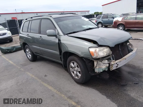 ✅ 2007 Toyota Highlander • VIN: JTEGP21A970133021 • Lot: 45065358. Listed on IAAI with 168,671 mi. Free auction sales archive from the USA and detailed vehicle history report at DreamBid. Image 1.