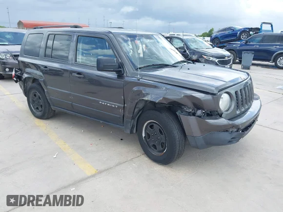 ✅ 2017 Jeep Patriot Sport SE • VIN: 1C4NJPBA0HD118829 • Lot: 42631635. Wystawiony na IAAI z przebiegiem 123 414 mil. Bezpłatny archiwum sprzedaży aukcyjnych z USA i szczegółowy raport historii pojazdu na DreamBid. Zdjęcie 1.