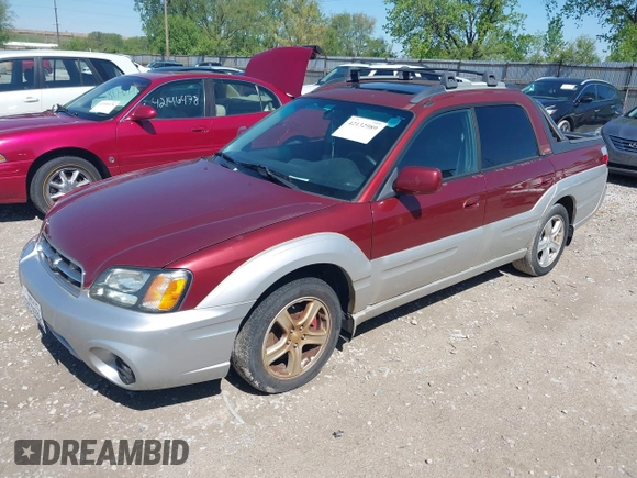 ✅ 2003 Subaru Baja • VIN: 4S4BT61CX37107186 • Lot: 42132989. Wystawiony na IAAI z przebiegiem 247 000 mil. Bezpłatny archiwum sprzedaży aukcyjnych z USA i szczegółowy raport historii pojazdu na DreamBid. Zdjęcie 2.