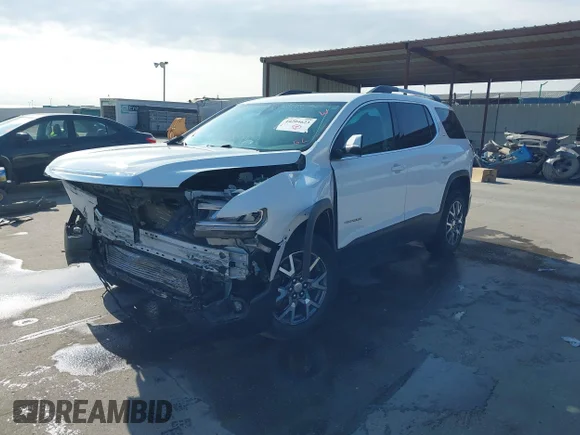 ✅ 2023 GMC Acadia SLT • VIN: 1GKKNUL46PZ151791 • Lot: 44204623. Wystawiony na IAAI z przebiegiem 92 522 mil. Bezpłatny archiwum sprzedaży aukcyjnych z USA i szczegółowy raport historii pojazdu na DreamBid. Zdjęcie 2.
