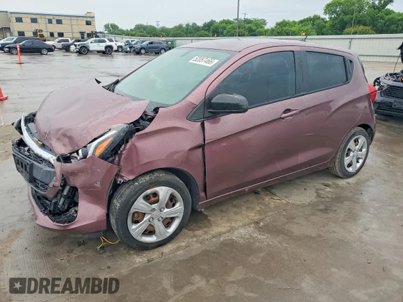 ✅ 2019 Chevrolet Spark LS • VIN: KL8CB6SA5KC732165 • Лот: 52057466. Опубліковано раніше на Copart з пробігом 95 710 миль. Безкоштовний доступ до архіву аукціонних продажів зі США та докладний звіт про історію автомобіля на DreamBid. Зображення 1.