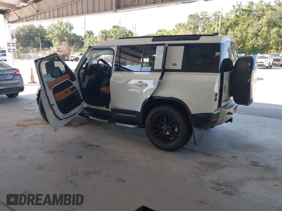 ✅ 2023 Land Rover Defender SE • VIN: SALEPEEU6P2185706 • Лот: 43737995. Опубліковано раніше на IAAI з пробігом 34 813 миль. Безкоштовний доступ до архіву аукціонних продажів зі США та докладний звіт про історію автомобіля на DreamBid. Зображення 3.