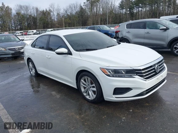 ✅ 2021 Volkswagen Passat S • VIN: 1VWAA7A30MC003159 • Лот: 44086738. Опубліковано раніше на IAAI з пробігом 95 959 миль. Безкоштовний доступ до архіву аукціонних продажів зі США та докладний звіт про історію автомобіля на DreamBid. Зображення 1.