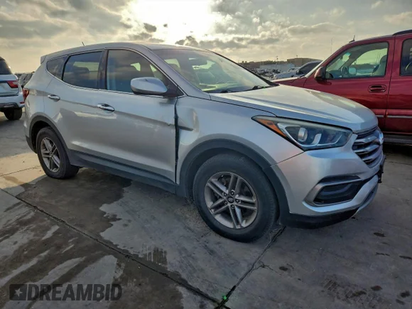 ✅ 2018 Hyundai Santa Fe 2.4L • VIN: 5XYZTDLB6JG525465 • Lot: 97671265. Wystawiony na Copart z przebiegiem 162 386 mil. Bezpłatny archiwum sprzedaży aukcyjnych z USA i szczegółowy raport historii pojazdu na DreamBid. Zdjęcie 4.