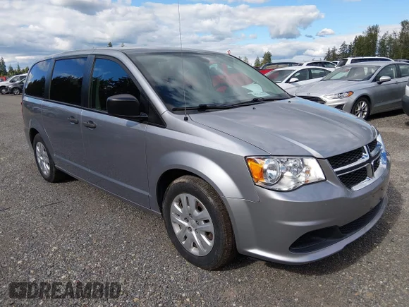 ✅ 2019 Dodge Grand Caravan SE • VIN: 2C4RDGBG3KR571683 • Lot: 45490300. Wystawiony na IAAI z przebiegiem 45 138 mil. Bezpłatny archiwum sprzedaży aukcyjnych z USA i szczegółowy raport historii pojazdu na DreamBid. Zdjęcie 1.