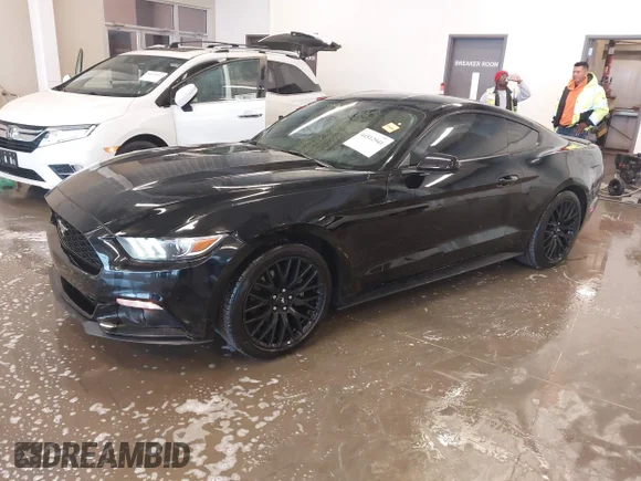✅ 2016 Ford Mustang EcoBoost • VIN: 1FA6P8TH1G5283453 • Лот: 44512941. Опубликован ранее на IAAI с пробегом 92 366 миль. Бесплатный доступ к архиву аукционных продаж из США и подробный отчёт об истории автомобиля на DreamBid. Изображение 2.