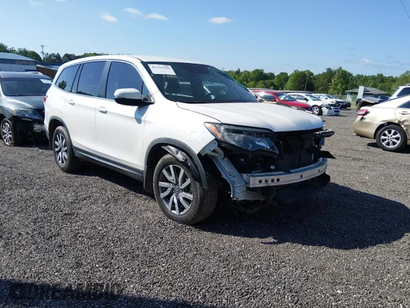 ✅ 2019 Honda Pilot EX • VIN: 5FNYF5H3XKB029541 • Lot: 45135360. Listed on IAAI with 117,282 mi. Free auction sales archive from the USA and detailed vehicle history report at DreamBid. Image 1.