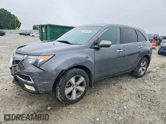 ✅ 2012 Acura MDX Technology • VIN: 2HNYD2H30CH502907 • Lot: 55040986. Wystawiony na Copart z przebiegiem 111 314 mil. Bezpłatny archiwum sprzedaży aukcyjnych z USA i szczegółowy raport historii pojazdu na DreamBid. Zdjęcie 1.
