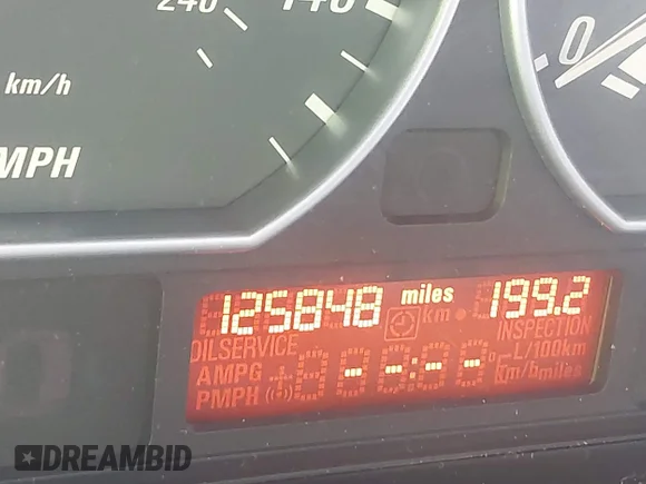 ✅ 2003 BMW 3 Series 330Ci • VIN: WBABN53433PH03481 • Лот: 42803699. Опубліковано раніше на IAAI з пробігом 125 848 миль. Безкоштовний доступ до архіву аукціонних продажів зі США та докладний звіт про історію автомобіля на DreamBid. Зображення 7.