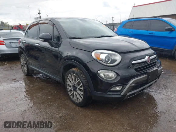✅ 2016 FIAT 500X Trekking • VIN: ZFBCFXCT7GP353947 • Lot: 41955980. Listed on IAAI with 131,918 mi. Free auction sales archive from the USA and detailed vehicle history report at DreamBid. Image 1.