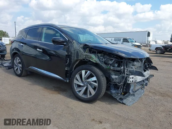 ✅ 2020 Nissan Murano SL • VIN: 5N1AZ2CJ5LN169346 • Lot: 44376900. Wystawiony na IAAI z przebiegiem 89 934 mil. Bezpłatny archiwum sprzedaży aukcyjnych z USA i szczegółowy raport historii pojazdu na DreamBid. Zdjęcie 1.