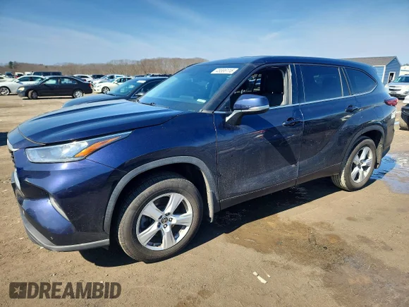 ✅ 2020 Toyota Highlander L • VIN: 5TDCZRBH2LS035733 • Lot: 45566116. Listed on Copart with 96,799 mi. Free auction sales archive from the USA and detailed vehicle history report at DreamBid. Image 1.