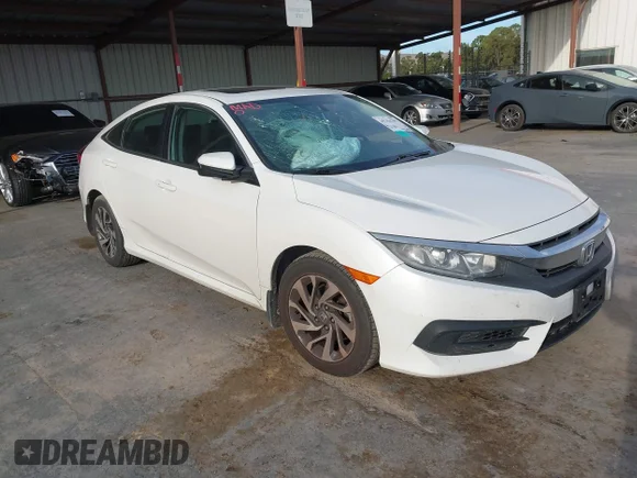 ✅ 2016 Honda Civic EX • VIN: 19XFC2F71GE246753 • Lot: 45254797. Wystawiony na IAAI z przebiegiem 183 932 mil. Bezpłatny archiwum sprzedaży aukcyjnych z USA i szczegółowy raport historii pojazdu na DreamBid. Zdjęcie 1.