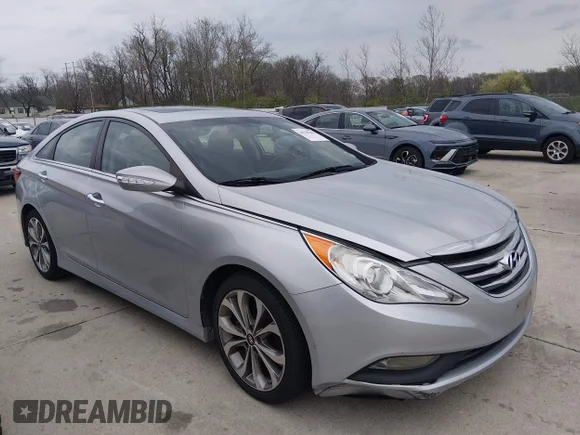 ✅ 2014 Hyundai Sonata Limited • VIN: 5NPEC4AB9EH831205 • Lot: 44750284. Wystawiony na IAAI z przebiegiem 94 026 mil. Bezpłatny archiwum sprzedaży aukcyjnych z USA i szczegółowy raport historii pojazdu na DreamBid. Zdjęcie 1.