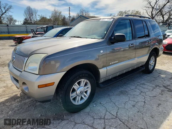✅ 2002 Mercury Mountaineer • VIN: 4M2ZU86EX2ZJ30227 • Lot: 46375036. Wystawiony na Copart z przebiegiem 157 547 mil. Bezpłatny archiwum sprzedaży aukcyjnych z USA i szczegółowy raport historii pojazdu na DreamBid. Zdjęcie 1.