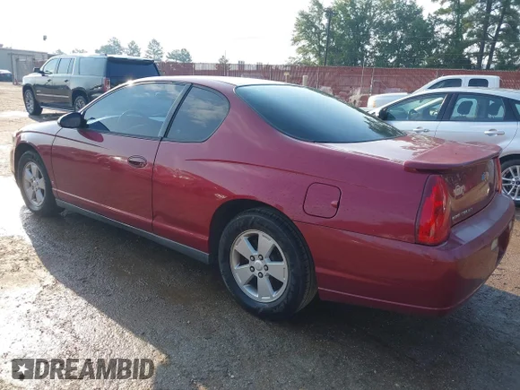 ✅ 2006 Chevrolet Monte Carlo LT 3.5L • VIN: 2G1WM15K069190310 • Lot: 43135960. Wystawiony na IAAI z przebiegiem 187 845 mil. Bezpłatny archiwum sprzedaży aukcyjnych z USA i szczegółowy raport historii pojazdu na DreamBid. Zdjęcie 3.