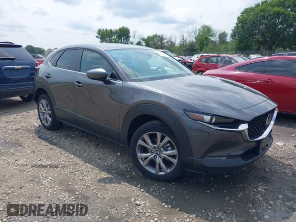 ✅ 2020 Mazda CX-30 Preferred • VIN: 3MVDMBDL3LM134619 • Лот: 42954260. Опубліковано раніше на IAAI з пробігом 25 315 миль. Безкоштовний доступ до архіву аукціонних продажів зі США та докладний звіт про історію автомобіля на DreamBid. Зображення 1.