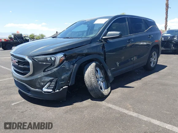✅ 2018 GMC Terrain SLE • VIN: 3GKALMEV9JL288990 • Лот: 45385675. Опубликован ранее на IAAI с пробегом 91 357 миль. Бесплатный доступ к архиву аукционных продаж из США и подробный отчёт об истории автомобиля на DreamBid. Изображение 2.