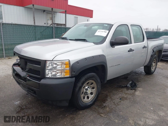 ✅ 2012 Chevrolet Silverado 1500 Work Truck • VIN: 1GCPKPE70CF199107 • Лот: 43734708. Опубликован ранее на IAAI с пробегом 196 304 миль. Бесплатный доступ к архиву аукционных продаж из США и подробный отчёт об истории автомобиля на DreamBid. Изображение 2.