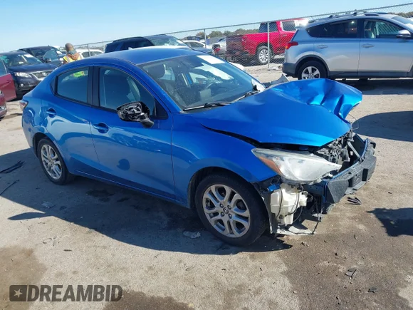 ✅ 2016 Scion iA • VIN: 3MYDLBZV8GY138017 • Lot: 43650468. Listed on IAAI with 107,005 mi. Free auction sales archive from the USA and detailed vehicle history report at DreamBid. Image 1.