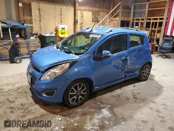 ✅ 2014 Chevrolet Spark LT • VIN: KL8CF6S9XEC548080 • Lot: 46530156. Wystawiony na Copart z przebiegiem 80 663 mil. Bezpłatny archiwum sprzedaży aukcyjnych z USA i szczegółowy raport historii pojazdu na DreamBid. Zdjęcie 1.