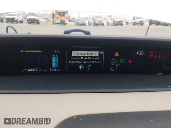✅ 2016 Toyota Prius Two Eco • VIN: JTDKARFUXG3004635 • Lot: 43306524. Wystawiony na IAAI z przebiegiem 134 601 mil. Bezpłatny archiwum sprzedaży aukcyjnych z USA i szczegółowy raport historii pojazdu na DreamBid. Zdjęcie 7.