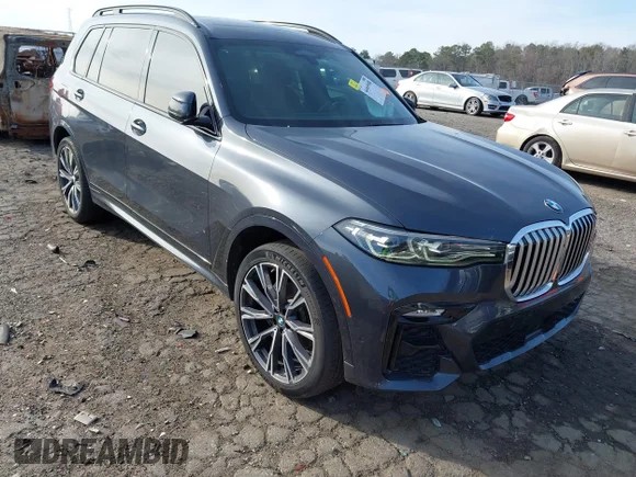 ✅ 2019 BMW X7 xDrive40i • VIN: 5UXCW2C5XKL082981 • Lot: 44469508. Wystawiony na IAAI z przebiegiem 91 724 mil. Bezpłatny archiwum sprzedaży aukcyjnych z USA i szczegółowy raport historii pojazdu na DreamBid. Zdjęcie 1.