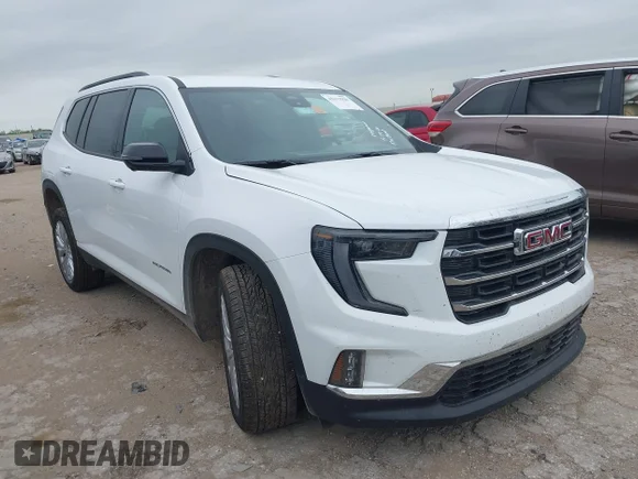 ✅ 2026 GMC Acadia FWD Elevation • VIN: 1GKENKKS7TJ168318 • Lot: 45273920. Listed on IAAI with 17,563 mi. Free auction sales archive from the USA and detailed vehicle history report at DreamBid. Image 1.