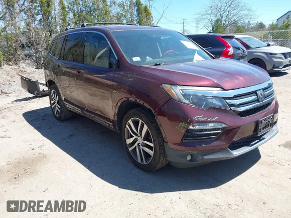 ✅ 2016 Honda Pilot Elite • VIN: 5FNYF6H05GB128402 • Лот: 44959070. Опубликован ранее на IAAI с пробегом 95 098 миль. Бесплатный доступ к архиву аукционных продаж из США и подробный отчёт об истории автомобиля на DreamBid. Изображение 1.