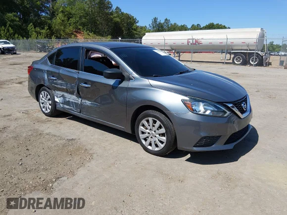 ✅ 2017 Nissan Sentra S • VIN: 3N1AB7AP4HY357284 • Lot: 45081877. Listed on IAAI with 122,014 mi. Free auction sales archive from the USA and detailed vehicle history report at DreamBid. Image 1.