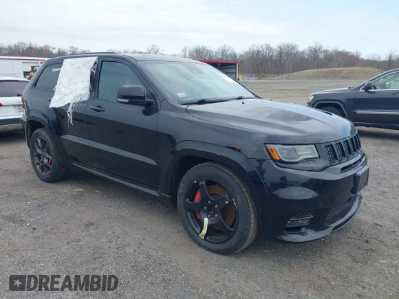 ✅ 2017 Jeep Grand Cherokee SRT • VIN: 1C4RJFDJ4HC849617 • Лот: 41911380. Опубликован ранее на IAAI с пробегом 88 392 миль. Бесплатный доступ к архиву аукционных продаж из США и подробный отчёт об истории автомобиля на DreamBid. Изображение 1.