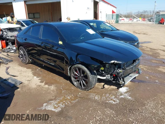 ✅ 2024 Cadillac CT4-V Blackwing • VIN: 1G6D75RP6R0410148 • Lot: 41749780. Listed on IAAI with 15,735 mi. Free auction sales archive from the USA and detailed vehicle history report at DreamBid. Image 1.