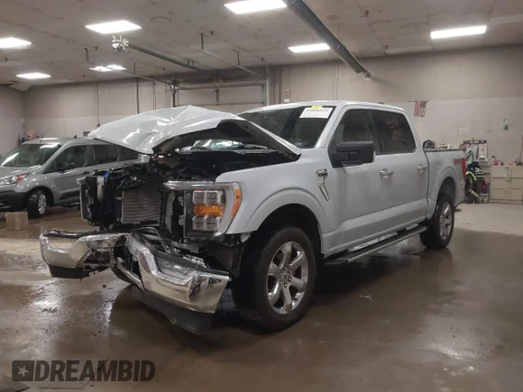 ✅ 2022 Ford F-150 XL • VIN: 1FTEW1EP0NKD35805 • Lot: 45006955. Listed on IAAI with 48,925 mi. Free auction sales archive from the USA and detailed vehicle history report at DreamBid. Image 2.
