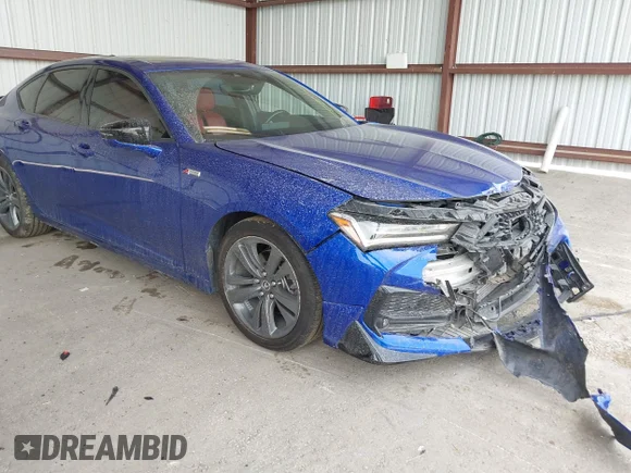 ✅ 2021 Acura TLX w/A-Spec Package • VIN: 19UUB6F5XMA007511 • Lot: 45223198. Listed on IAAI with 42,082 mi. Free auction sales archive from the USA and detailed vehicle history report at DreamBid. Image 1.