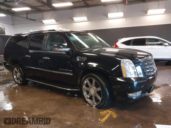 ✅ 2011 Cadillac Escalade ESV Luxury • VIN: 1GYS4HEF9BR316322 • Lot: 44231452. Listed on IAAI with 249,523 mi. Free auction sales archive from the USA and detailed vehicle history report at DreamBid. Image 1.