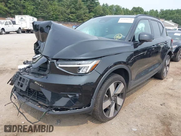 ✅ 2023 Volvo XC40 Ultimate • VIN: YV4ED3UM1P2035893 • Лот: 42898331. Опубликован ранее на IAAI с пробегом 54 160 миль. Бесплатный доступ к архиву аукционных продаж из США и подробный отчёт об истории автомобиля на DreamBid. Изображение 2.